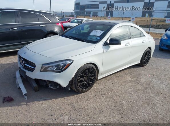 WDDSJ4EBXJN558357 2018 MERCEDES-BENZ CLA 250 White Front left