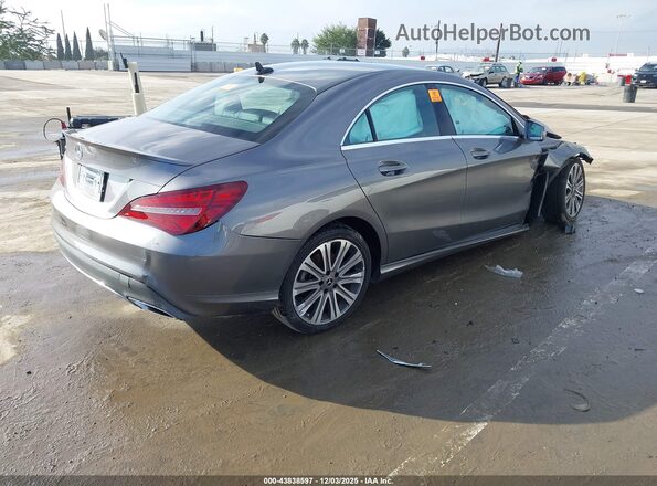 WDDSJ4EBXJN583307 2018 MERCEDES-BENZ CLA 250 Gray Rear right