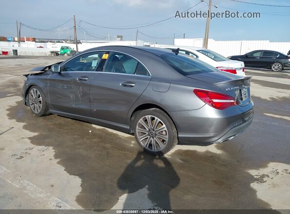 WDDSJ4EBXJN583307 2018 MERCEDES-BENZ CLA 250 Gray Rear left