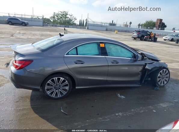 WDDSJ4EBXJN583307 2018 MERCEDES-BENZ CLA 250 Gray Rear interior view