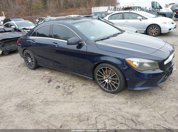 WDDSJ4GB0JN657010 2018 MERCEDES-BENZ CLA 250 Dark Blue Передняя правая четверть