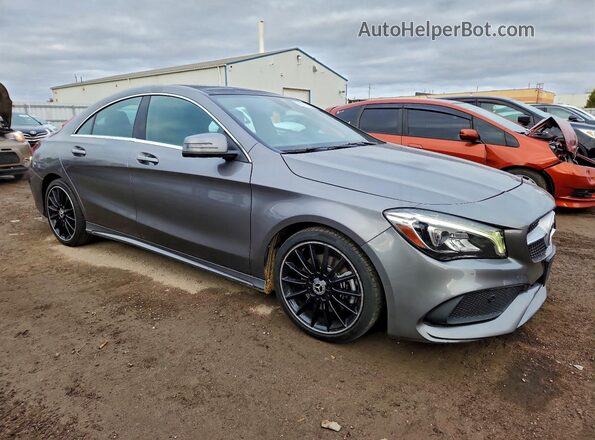WDDSJ4GB8KN715916 2019 MERCEDES-BENZ CLA-CLASS Серый Передняя правая четверть