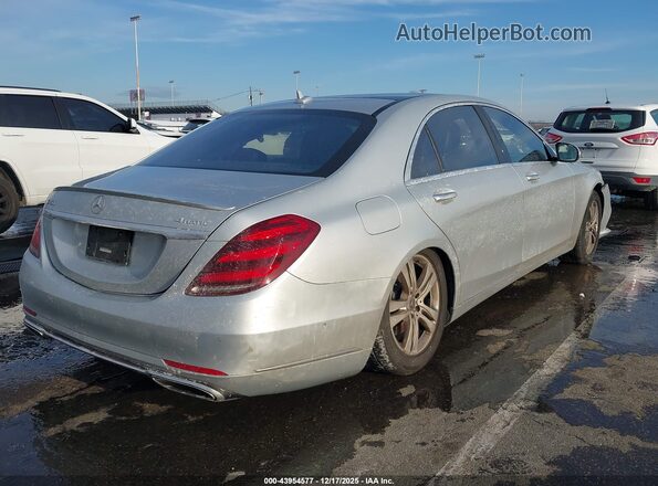 WDDUG6EB5JA348792 2018 MERCEDES-BENZ S-CLASS Silver Задня права чверть