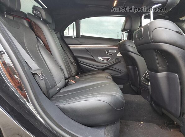 WDDUG6EB5JA361641 2018 MERCEDES-BENZ S Black Вид задніх сидінь