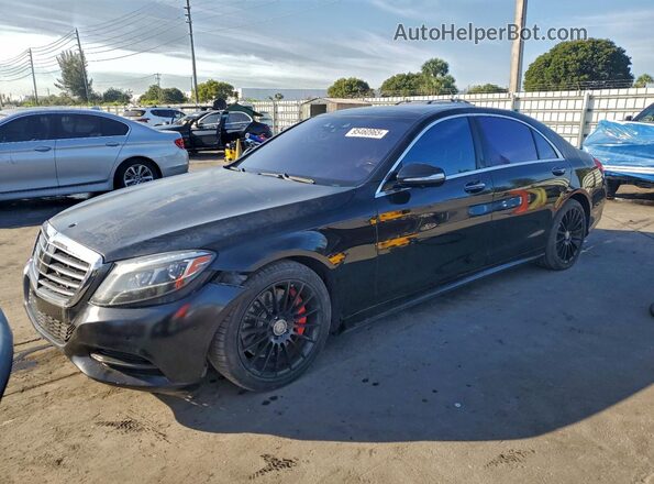 WDDUG8CB0HA310752 2017 MERCEDES-BENZ S Black წინა მარცხენა ხედი სამი მეოთხედიდან