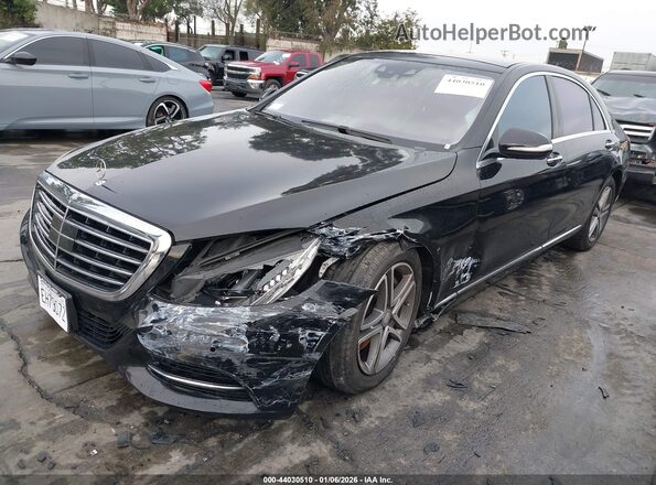 WDDUG8CB2GA220050 2016 MERCEDES-BENZ S-CLASS Черный Передняя левая четверть