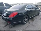2016 Mercedes-benz S 550   Черный vin: WDDUG8CB2GA220050