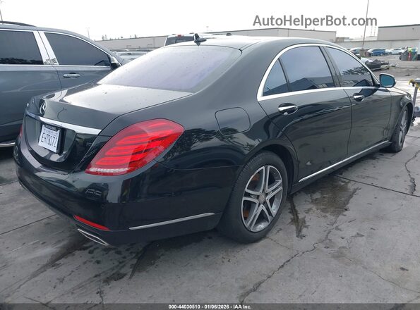 WDDUG8CB2GA220050 2016 MERCEDES-BENZ S-CLASS Черный Задняя правая четверть