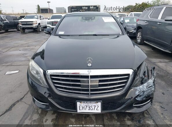 WDDUG8CB2GA220050 2016 MERCEDES-BENZ S-CLASS Черный Вид задней части салона