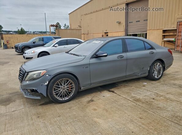 WDDUG8CB3GA214239 2016 MERCEDES-BENZ S Серый Передняя левая четверть