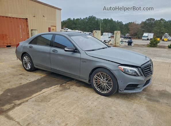 WDDUG8CB3GA214239 2016 MERCEDES-BENZ S Серый Передняя правая четверть