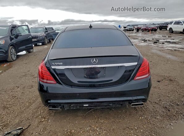WDDUG8CB4GA242826 2016 MERCEDES-BENZ S Черный Вид сзади