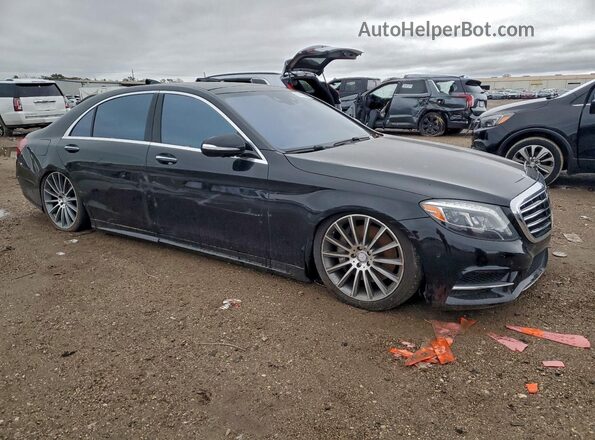 WDDUG8CB4GA242826 2016 MERCEDES-BENZ S Черный Передняя правая четверть