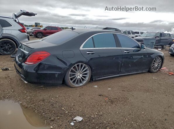 WDDUG8CB4GA242826 2016 MERCEDES-BENZ S Черный Задняя правая четверть