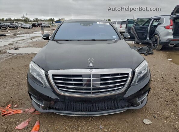 WDDUG8CB4GA242826 2016 MERCEDES-BENZ S Черный Вид спереди