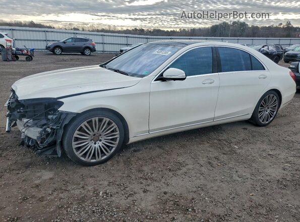 WDDUG8CB5GA234590 2016 MERCEDES-BENZ S White Przód lewy