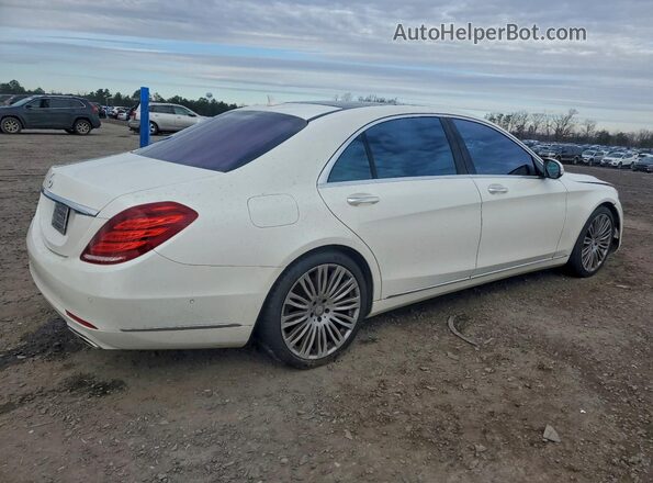 WDDUG8CB5GA234590 2016 MERCEDES-BENZ S White Tył prawy