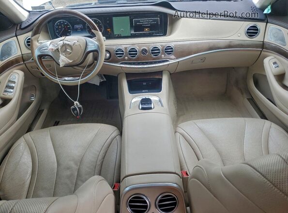 WDDUG8CB5GA234590 2016 MERCEDES-BENZ S White Widok deski rozdzielczej