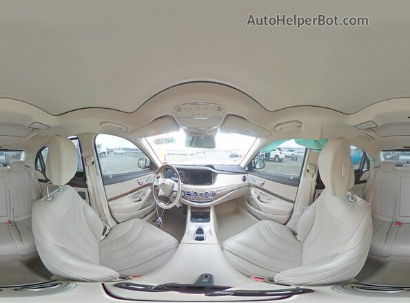 WDDUG8CB5GA234590 2016 MERCEDES-BENZ S White Widok naklejki z numerem VIN