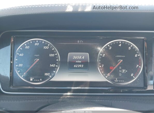 WDDUG8CB6GA212548 2016 MERCEDES-BENZ S-CLASS White Вид задніх сидінь