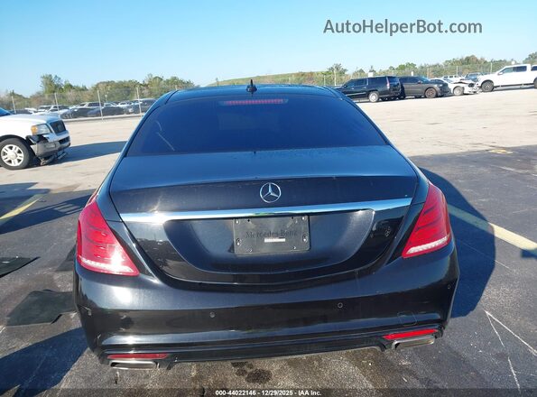 WDDUG8CB7GA236597 2016 MERCEDES-BENZ S-CLASS Black 