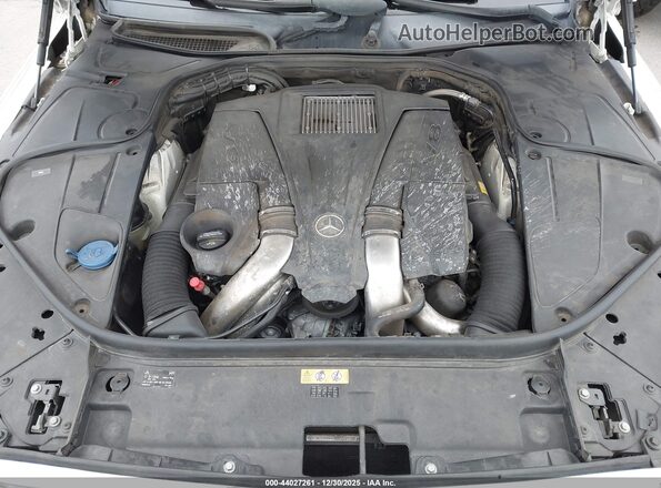 WDDUG8CB8GA214690 2016 MERCEDES-BENZ S-CLASS Белый Вид сзади