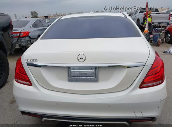WDDUG8CB8GA214690 2016 MERCEDES-BENZ S-CLASS Белый 