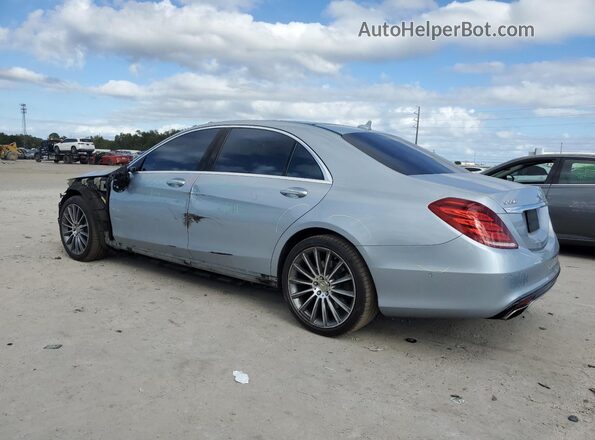 WDDUG8CB8HA289682 2017 MERCEDES-BENZ S Серебряный Задняя левая четверть
