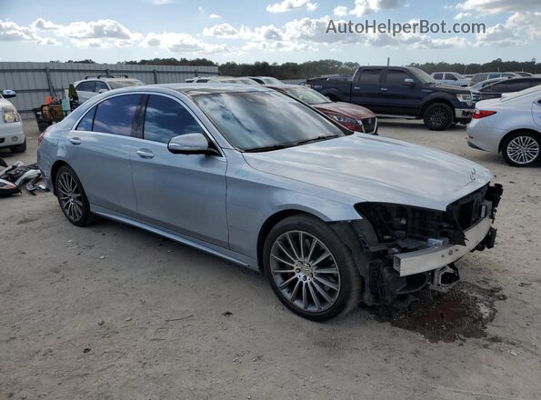 WDDUG8CB8HA289682 2017 MERCEDES-BENZ S Серебряный Передняя правая четверть
