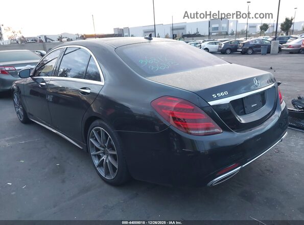 WDDUG8DB0JA418261 2018 MERCEDES-BENZ S-CLASS Черный Задняя левая четверть