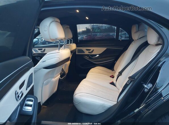 WDDUG8DB0JA418261 2018 MERCEDES-BENZ S-CLASS Черный Вид наклейки с VIN-кодом