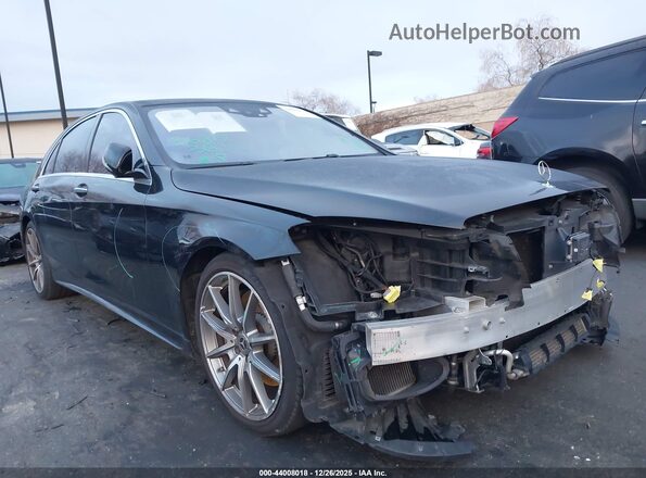WDDUG8DB0JA418261 2018 MERCEDES-BENZ S-CLASS Черный Вид спереди