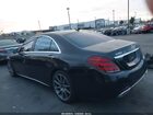 2018 Mercedes-benz S 560   Черный vin: WDDUG8DB0JA418261