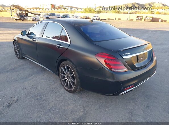 WDDUG8DB0JA419300 2018 MERCEDES-BENZ S-CLASS Зеленый Задняя левая четверть