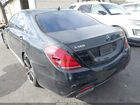 2018 Mercedes-benz S 560   Черный vin: WDDUG8DB1JA400383