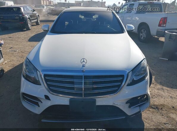 WDDUG8DB3KA474213 2019 MERCEDES-BENZ S-CLASS Белый Вид щитка приборов