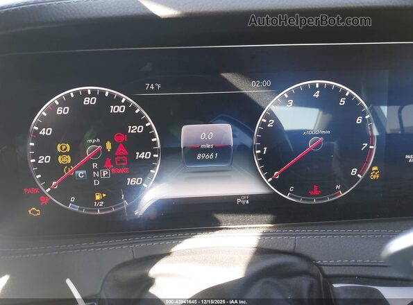 WDDUG8DB3KA474213 2019 MERCEDES-BENZ S-CLASS Белый Вид задних сидений