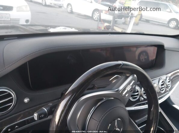 WDDUG8DB5KA454920 2019 MERCEDES-BENZ S-CLASS Черный Вид задних сидений