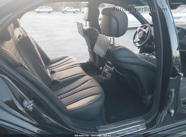 WDDUG8DB5KA454920 2019 MERCEDES-BENZ S-CLASS Черный Вид салона спереди