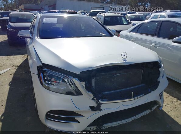 WDDUG8DB6LA511255 2020 MERCEDES-BENZ S-CLASS White Передня права чверть