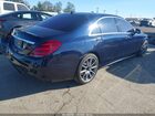 2019 Mercedes-benz S 560   Dark Blue vin: WDDUG8DBXKA439376