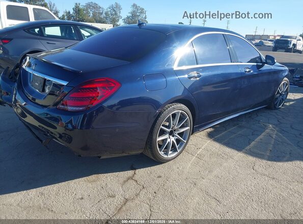 WDDUG8DBXKA439376 2019 MERCEDES-BENZ S-CLASS Dark Blue უკანა მარჯვენა