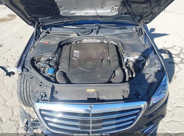 WDDUG8DBXKA439376 2019 MERCEDES-BENZ S-CLASS Dark Blue უკანა ხედი