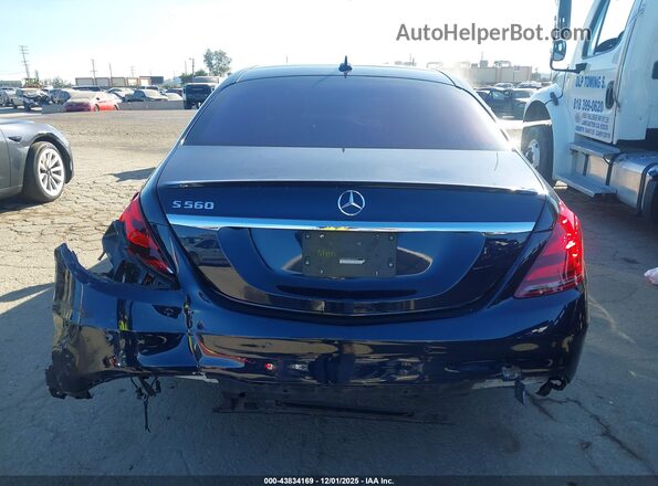 WDDUG8DBXKA439376 2019 MERCEDES-BENZ S-CLASS Dark Blue 