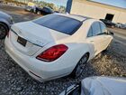 2016 Mercedes-benz S 550 4matic Белый vin: WDDUG8FB0GA207941