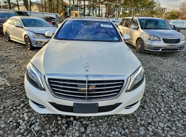 WDDUG8FB0GA207941 2016 MERCEDES-BENZ S Белый Вид спереди