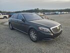 2016 Mercedes-benz S 550 4matic Черный vin: WDDUG8FB0GA215280