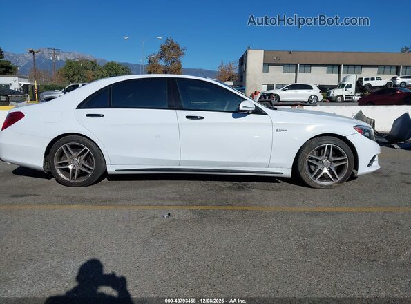 WDDUG8FB3GA234342 2016 MERCEDES-BENZ S-CLASS White Widok wnętrza z tyłu