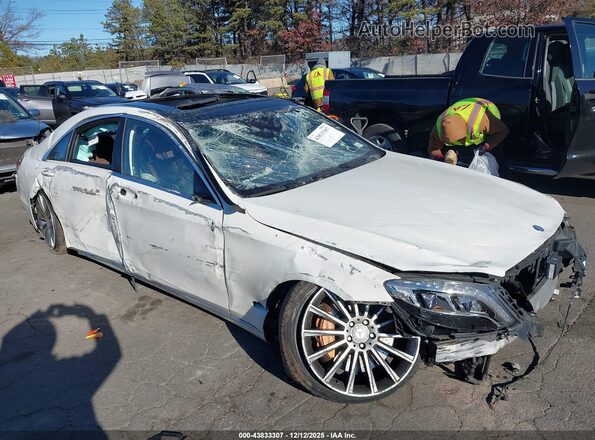 WDDUG8FB4GA204900 2016 MERCEDES-BENZ S-CLASS Белый Вид спереди
