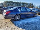 2016 Mercedes-benz S 550 4matic Синий vin: WDDUG8FB6GA234643